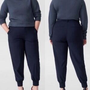 Universal Standard Navy Blue Joggers Size 38 7X NWT